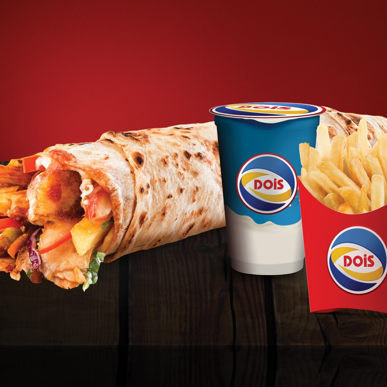 Dois Cheddar Ekonomik Menü (80 G)