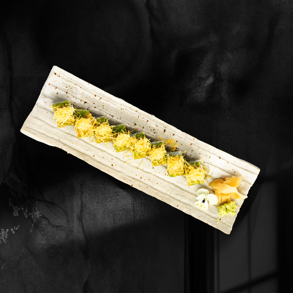 Sea Bass Tempura Roll 8 parça (cooked)