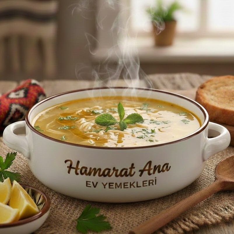 Hamarat Ana'dan Tavuk Suyu Çorbası