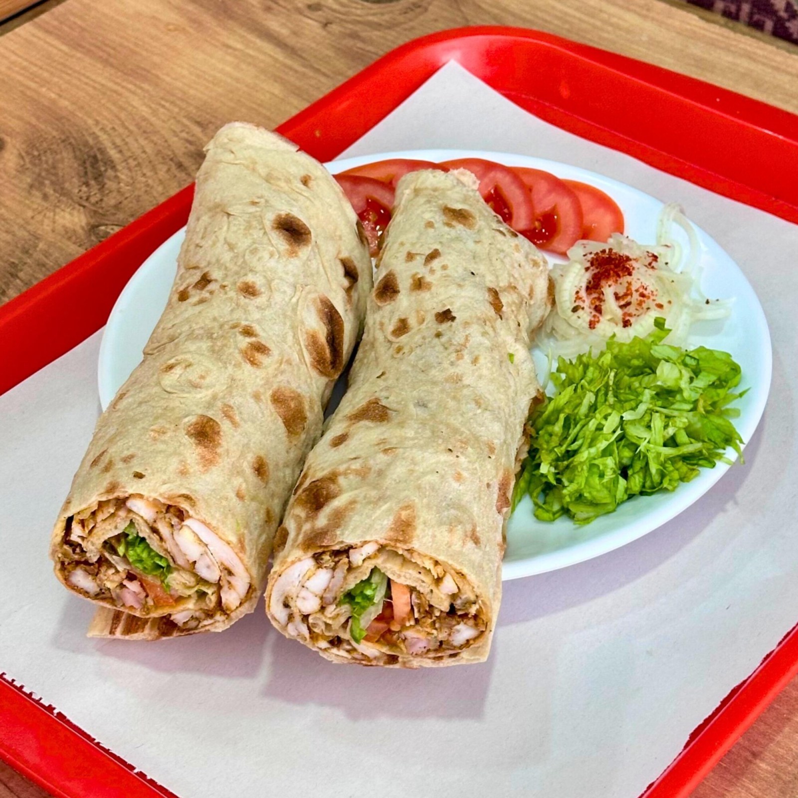 Tavuk Döner Dürüm (240gr) – XXL Efsane Dürüm!