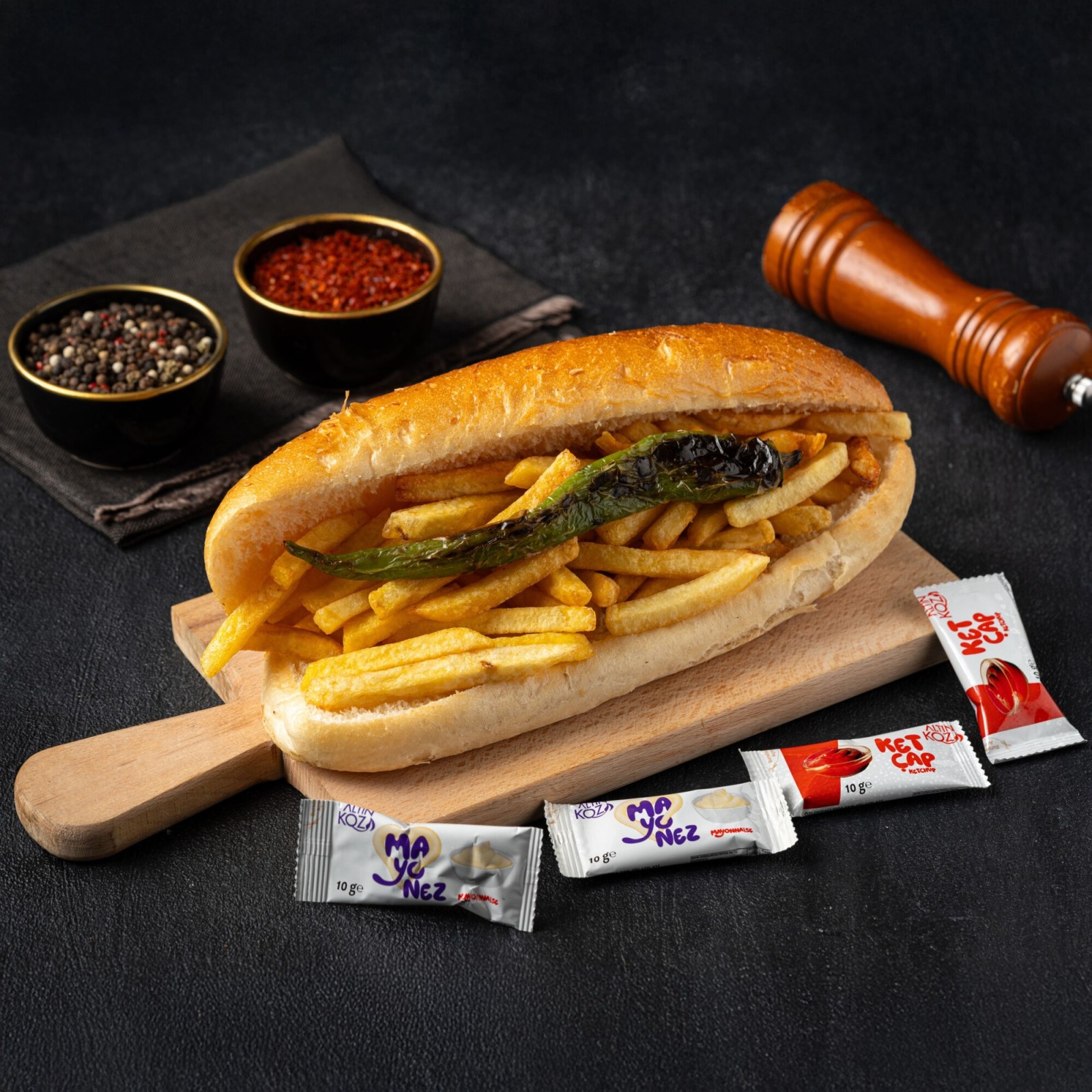 Ekmek Arası Patates Kızartması