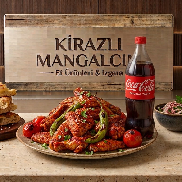 Kanat (1 kg) +1LT Coca Cola Menü