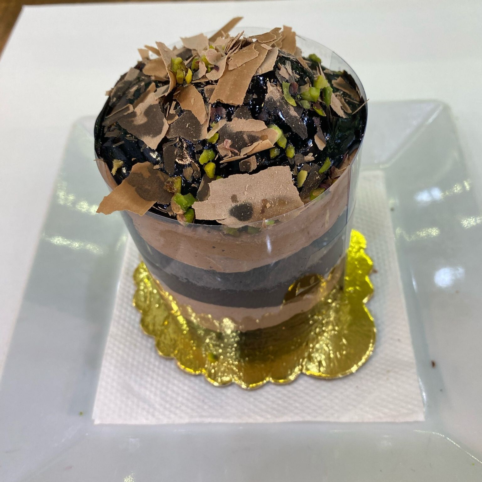 Profiterollü Pasta