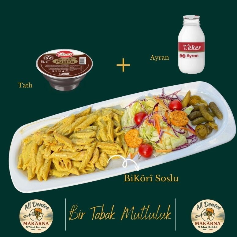 BiKörî Tavuklu + Tatlı + Ayran