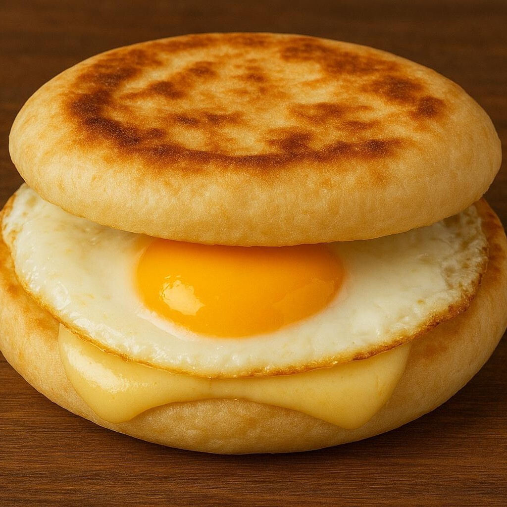 Kaşarlı Yumurtalı Bazlama Tost