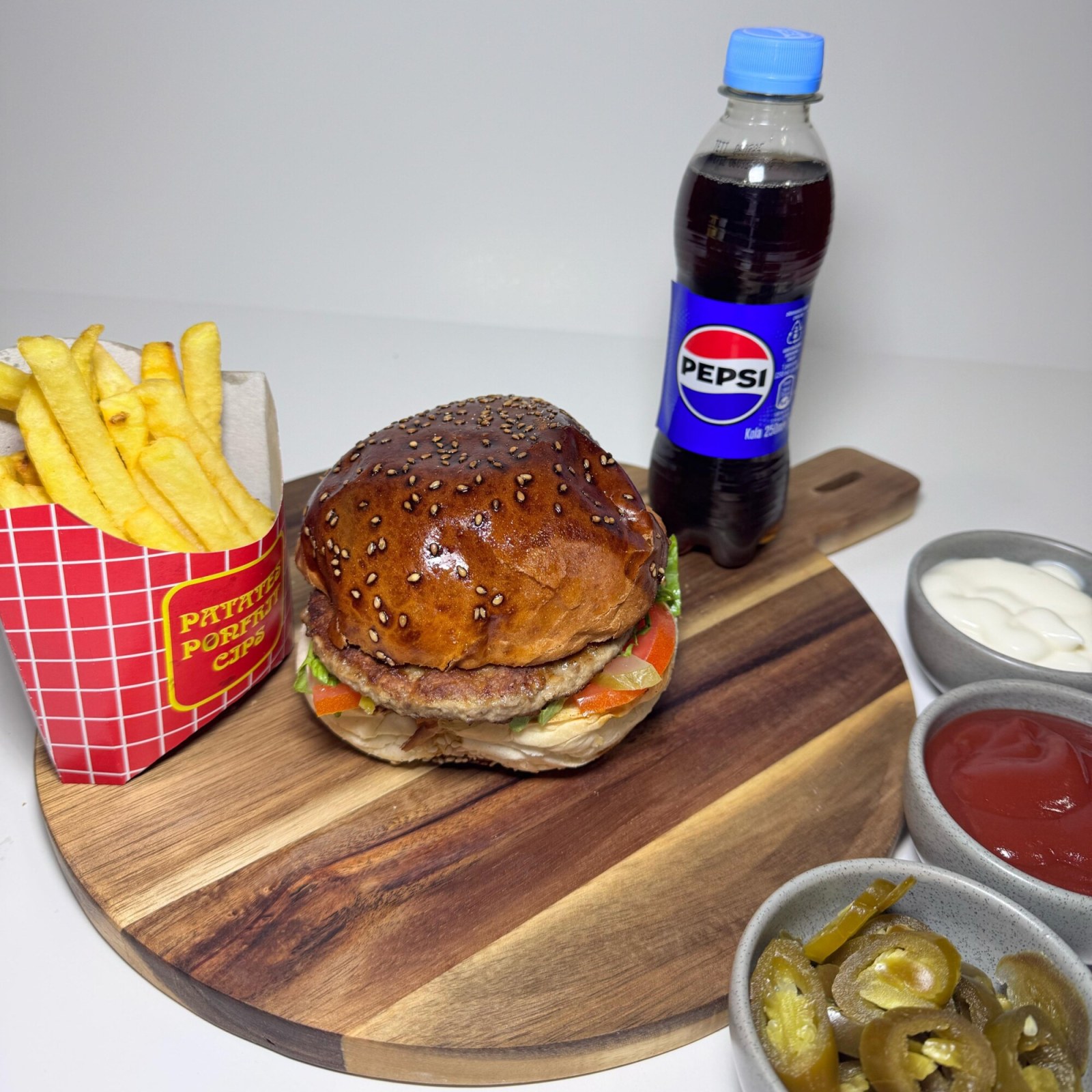 Hamburger Menü 2