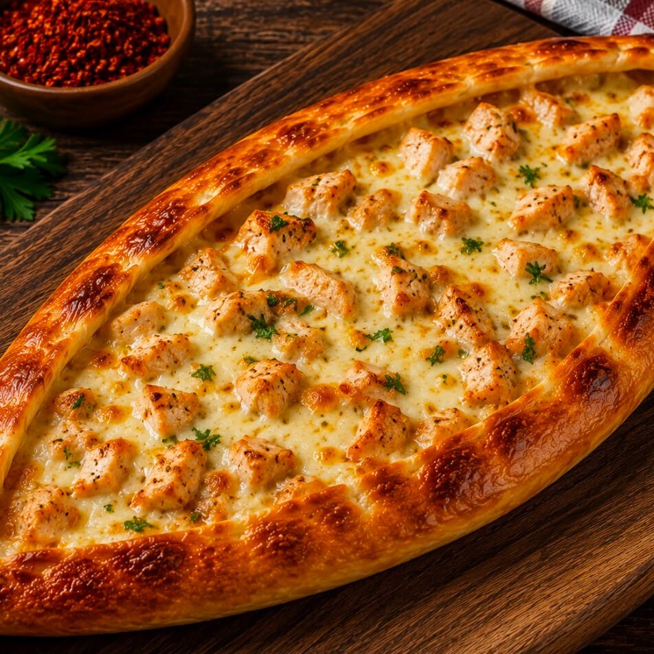 Tavuklu Pide