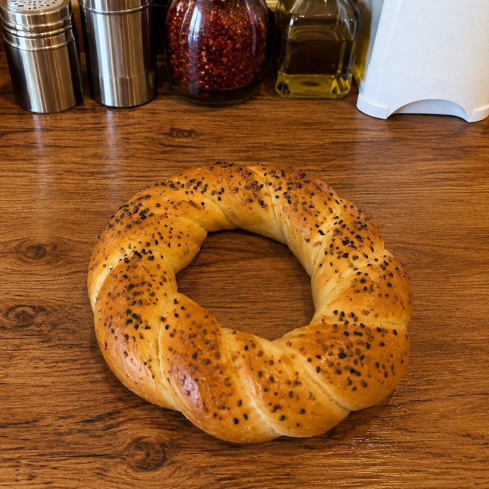 Diyarbakır usulü susamlı çörek