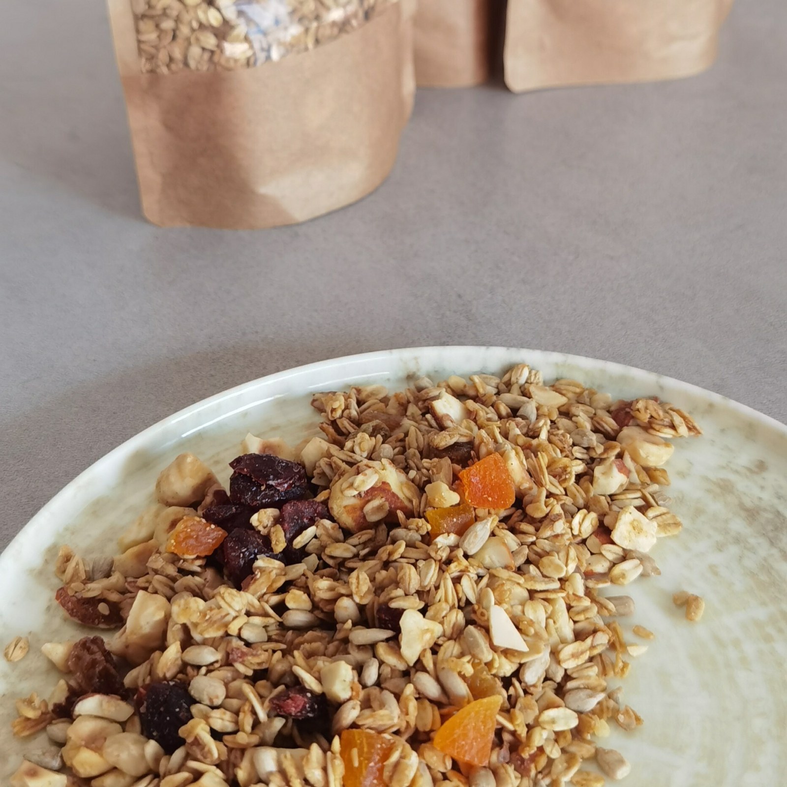 Glutensiz Şekersiz Granola