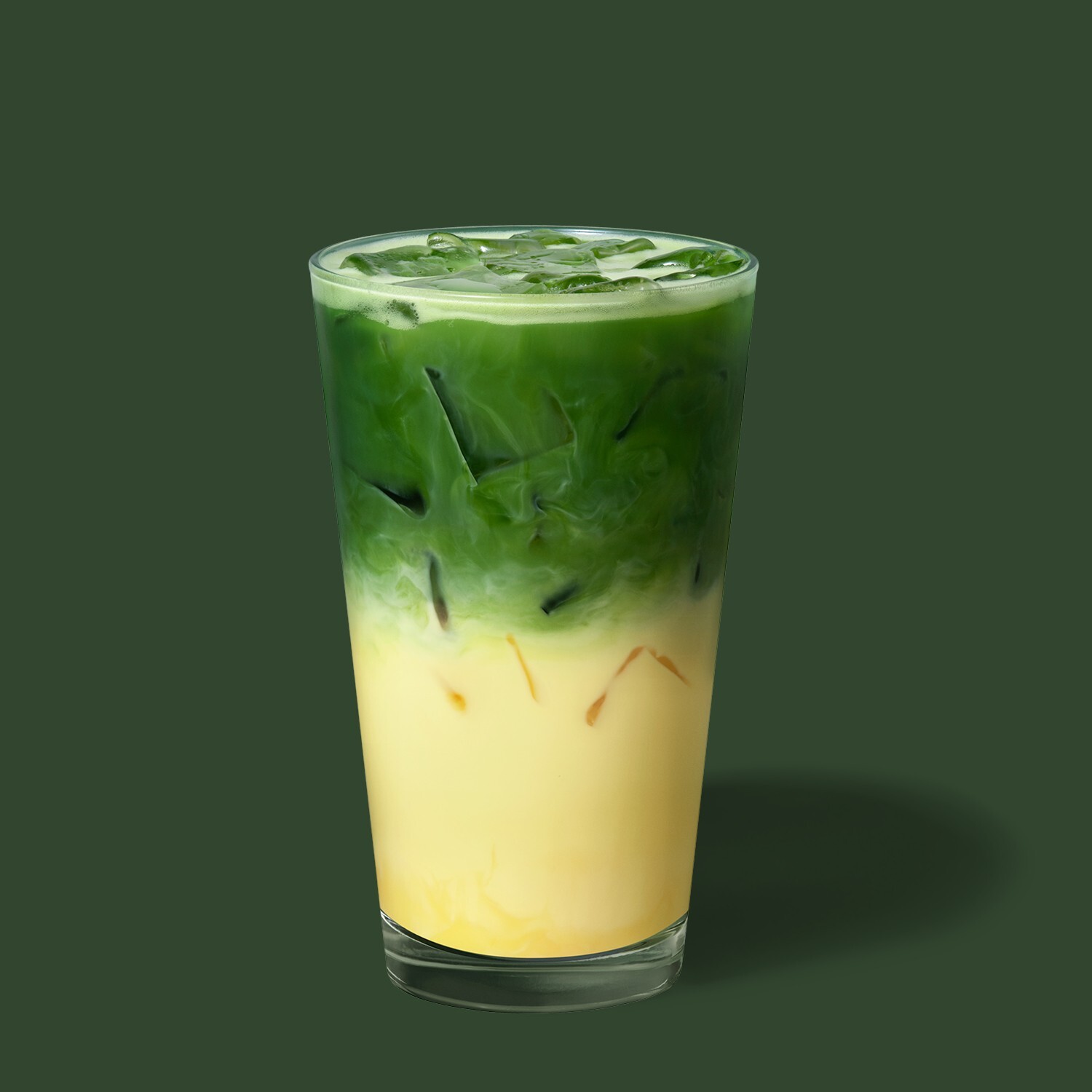 Ice Banana Matcha Latte
