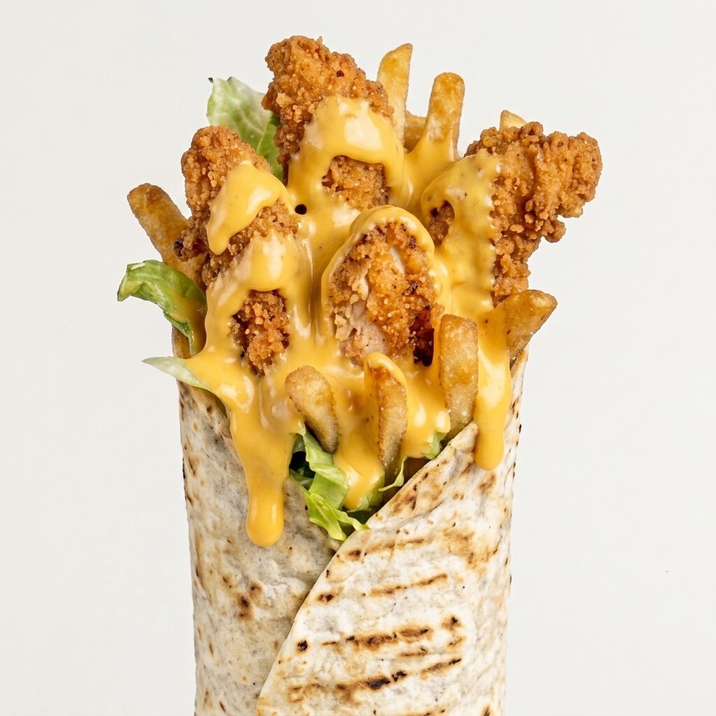 Cheddar Cajun Tenders Dürüm