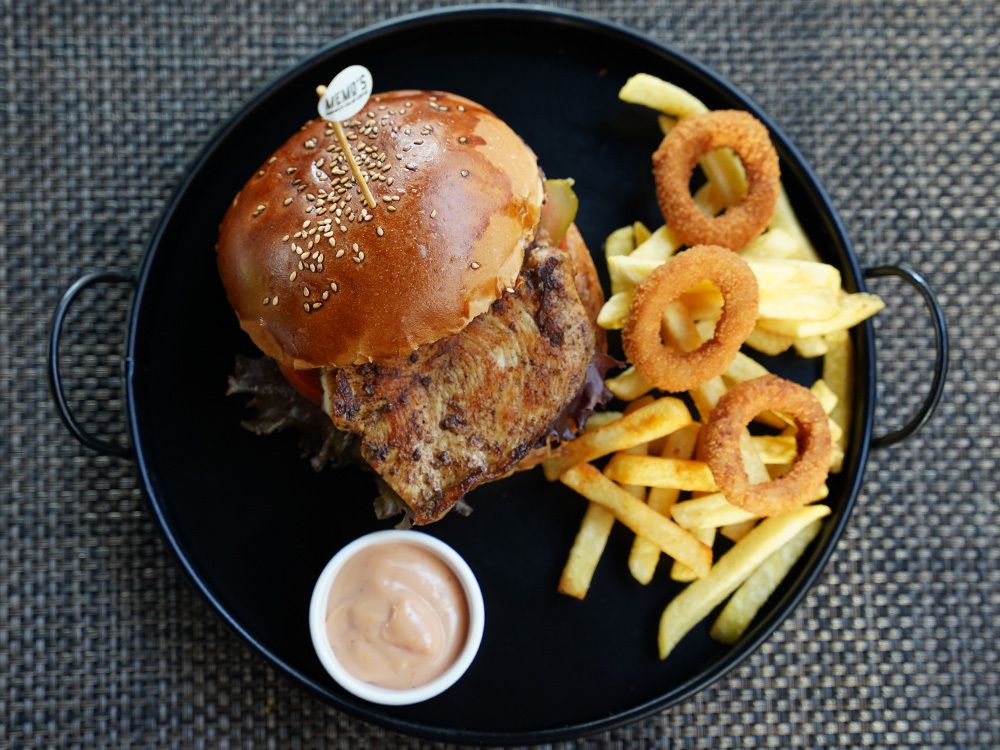 Izgara Tavuk Burger