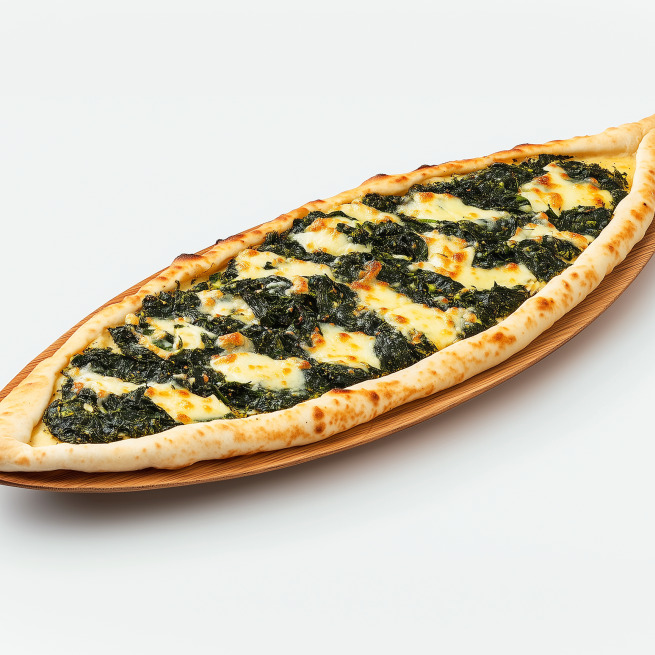 Ispanaklı Peynirli Pide