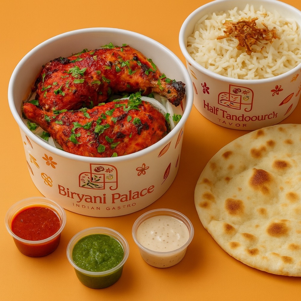 Half Tandoori Chicken Menü