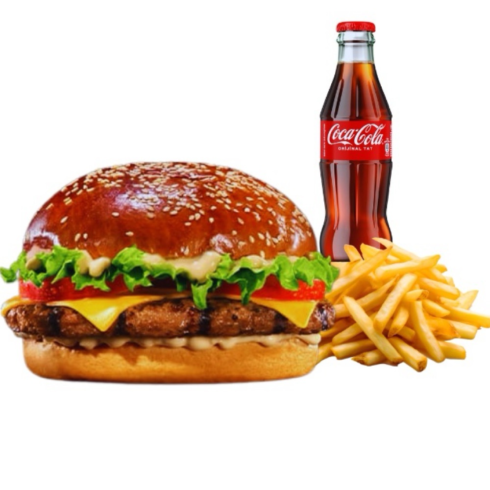 Cheese Burger Menü