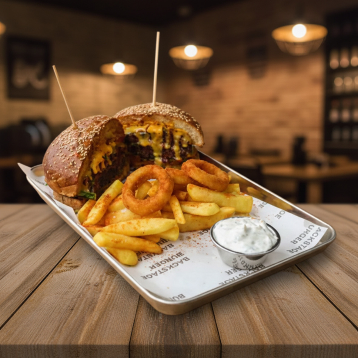 Back Stage Burger