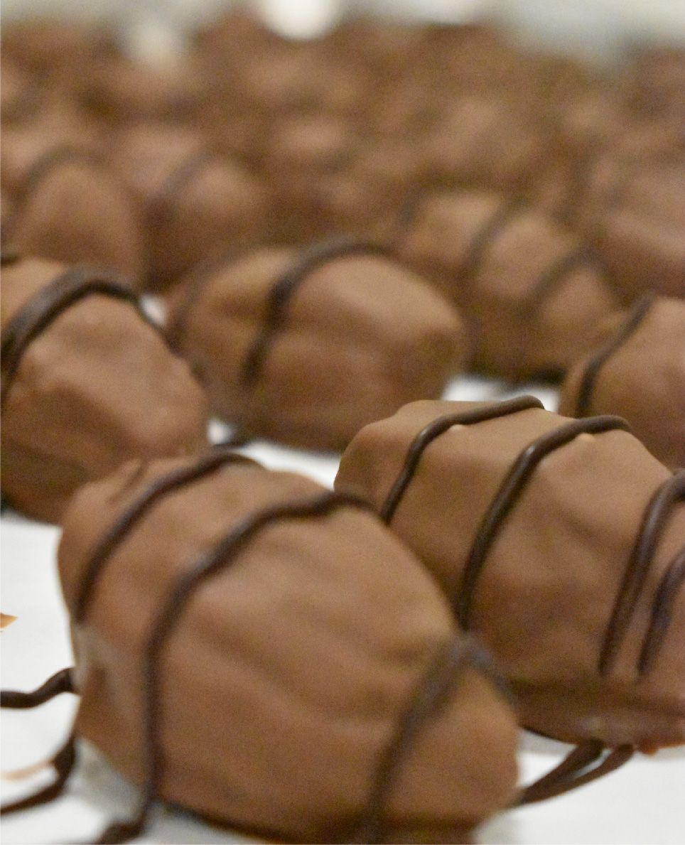 Sütlü Çikolata Kaplı Fındıklı Hurma (100 Gr)