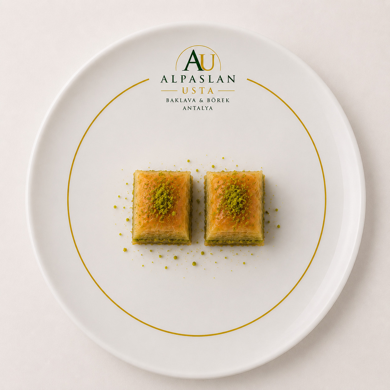 Antep Fıstıklı Baklava (500 gr)