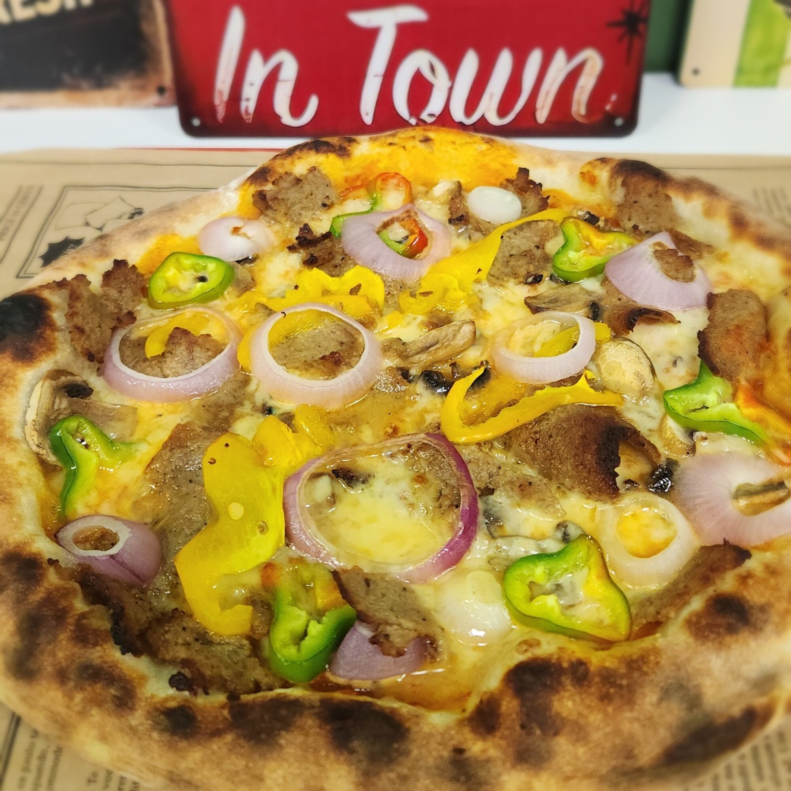 Et Dönerli Pizza (Büyük)