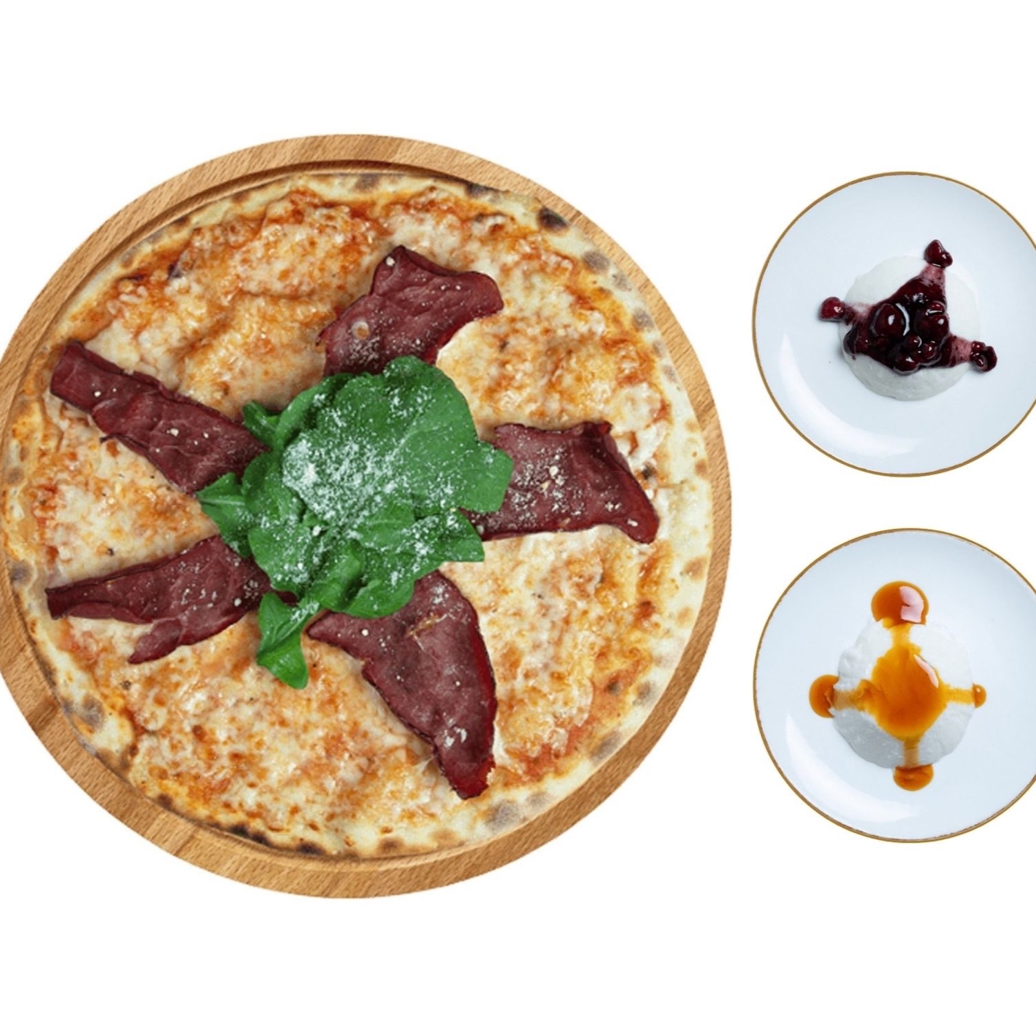 Pastırmalı Pizza (Orta)