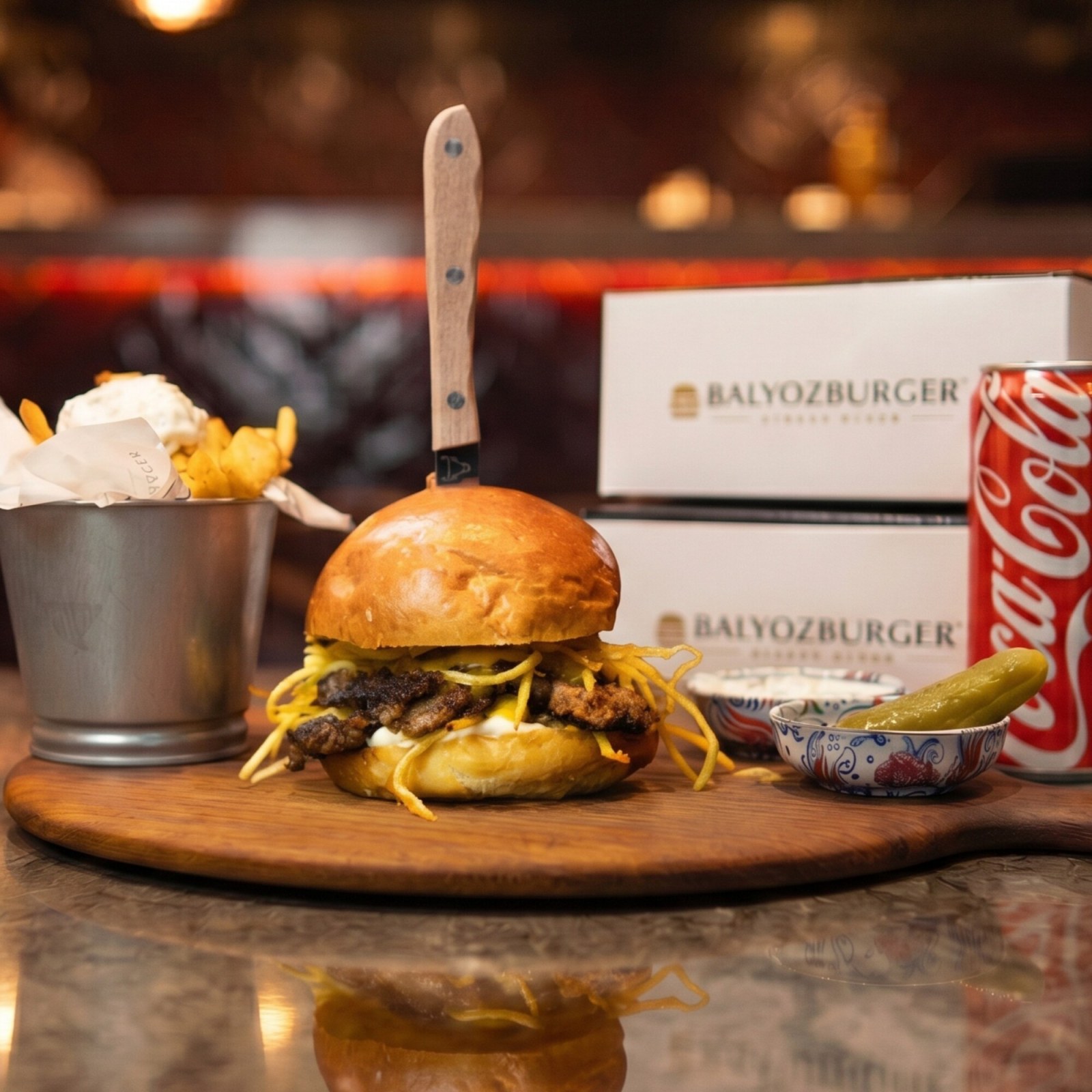 Trüf Burger Menü