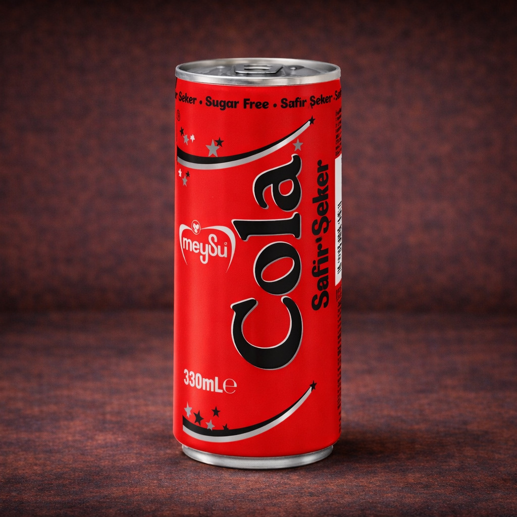 Meysu Cola Şekersiz (33 cl.)