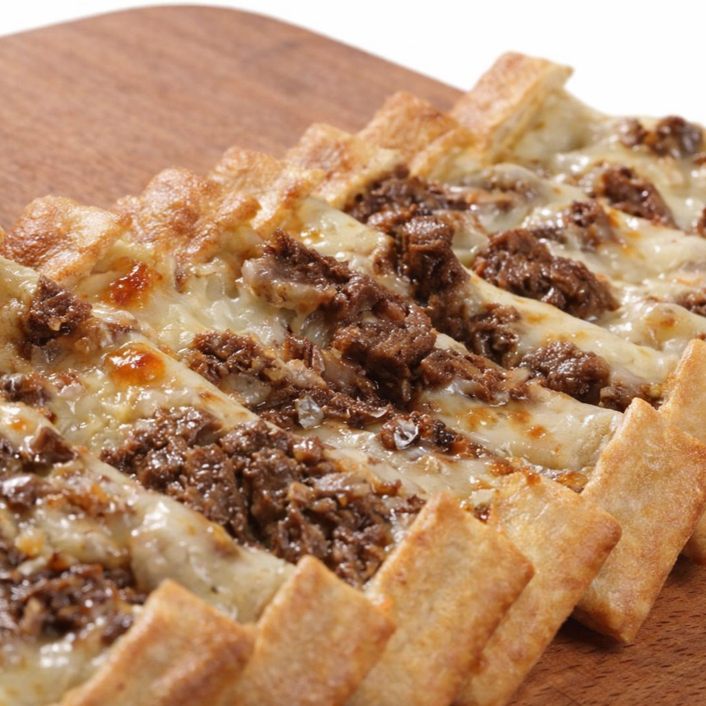 Kavurmalı Kaşarlı Pide
