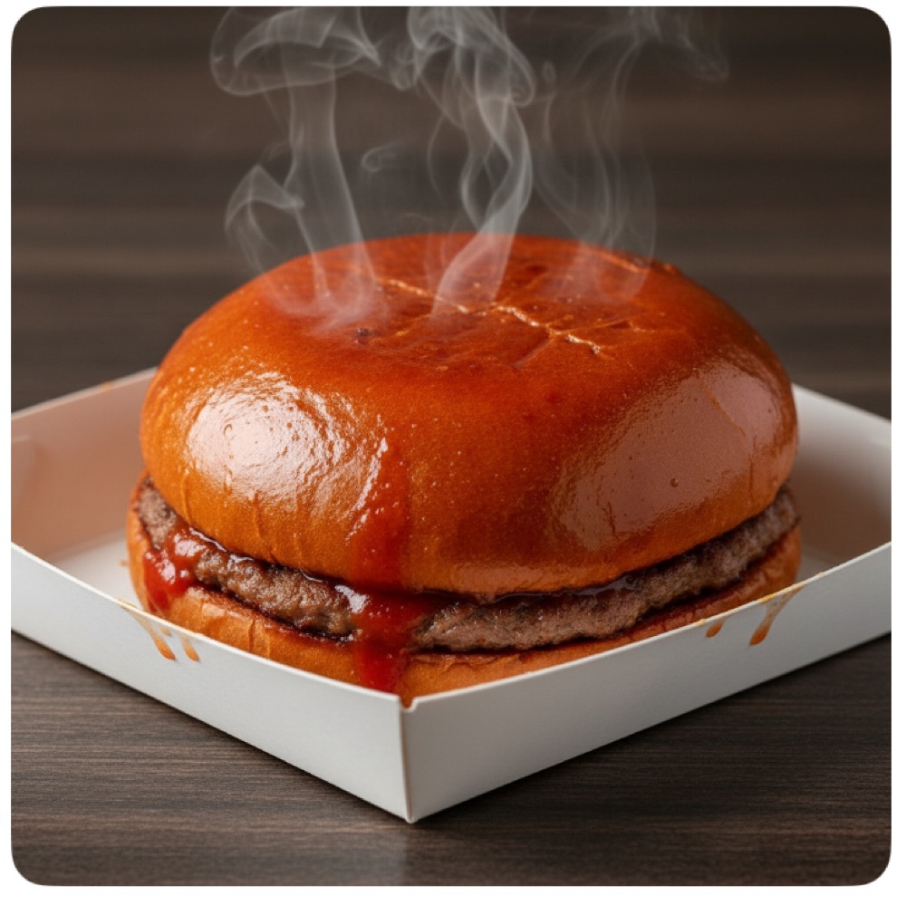 6'lı Islak Hamburger Menü