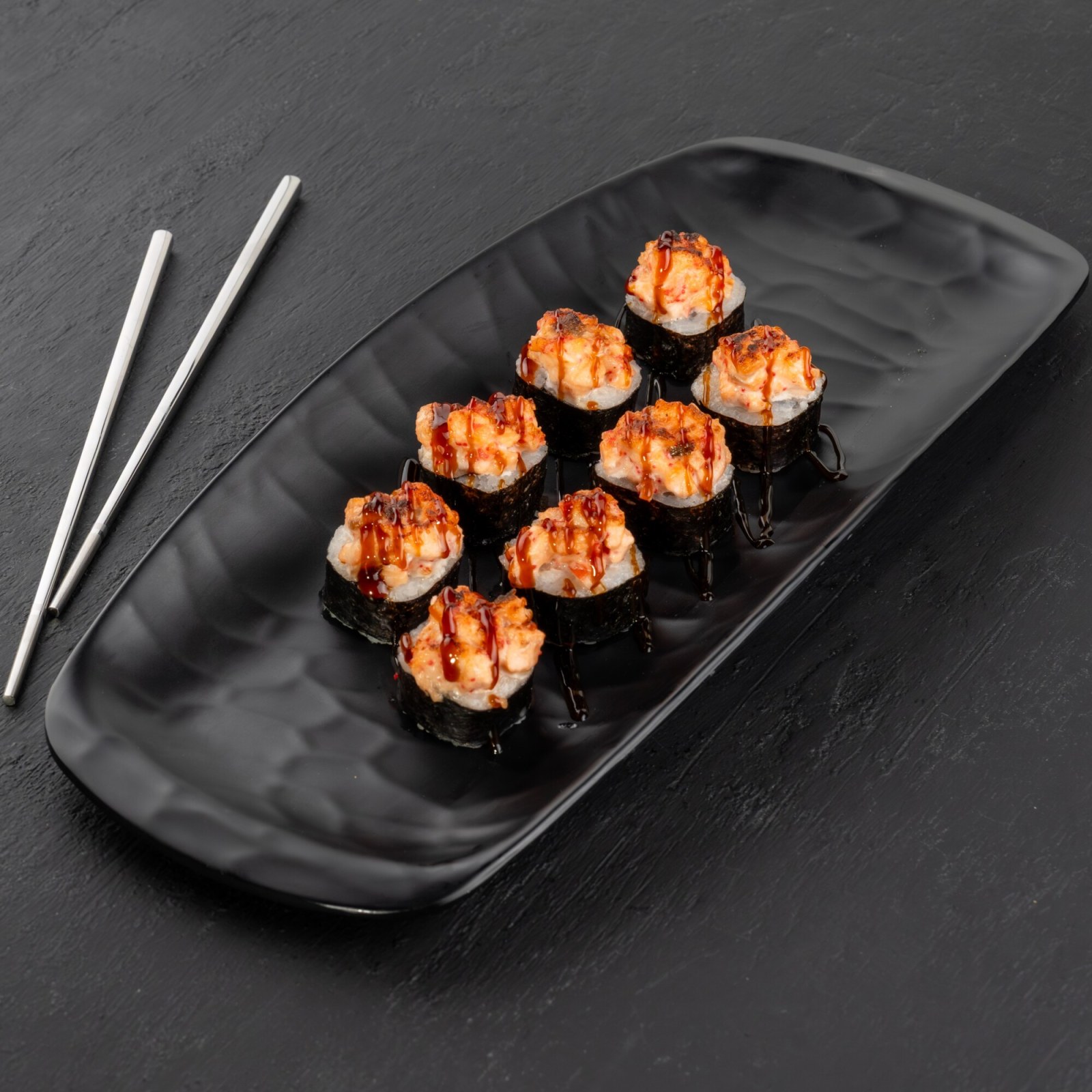 Grilled Maki Üstü Somonlu (8 Adet)