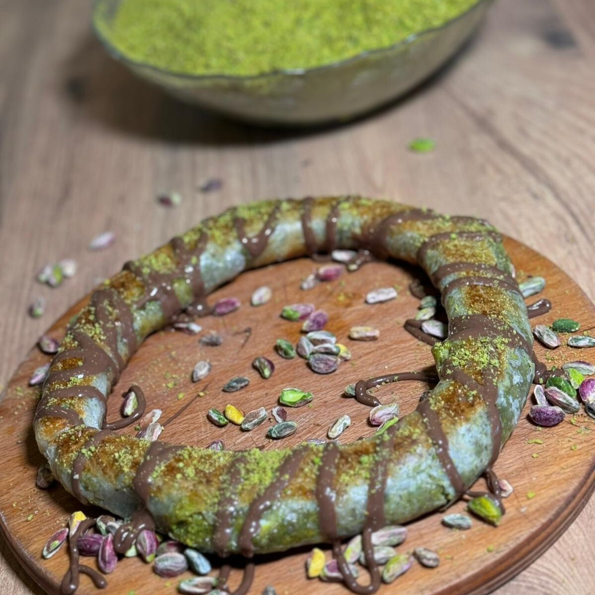 Simit Katmer (Çikolatalı) 1-2 kişilik