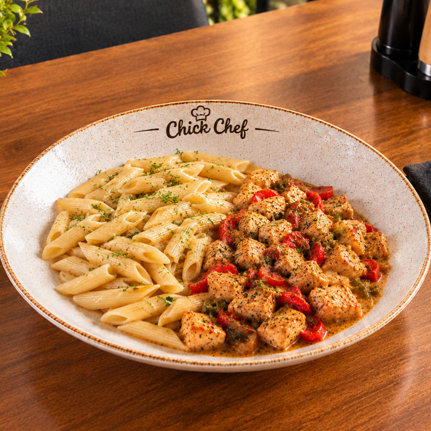 Chef'in Mutfağından Köri Soslu Tavuk + Makarna