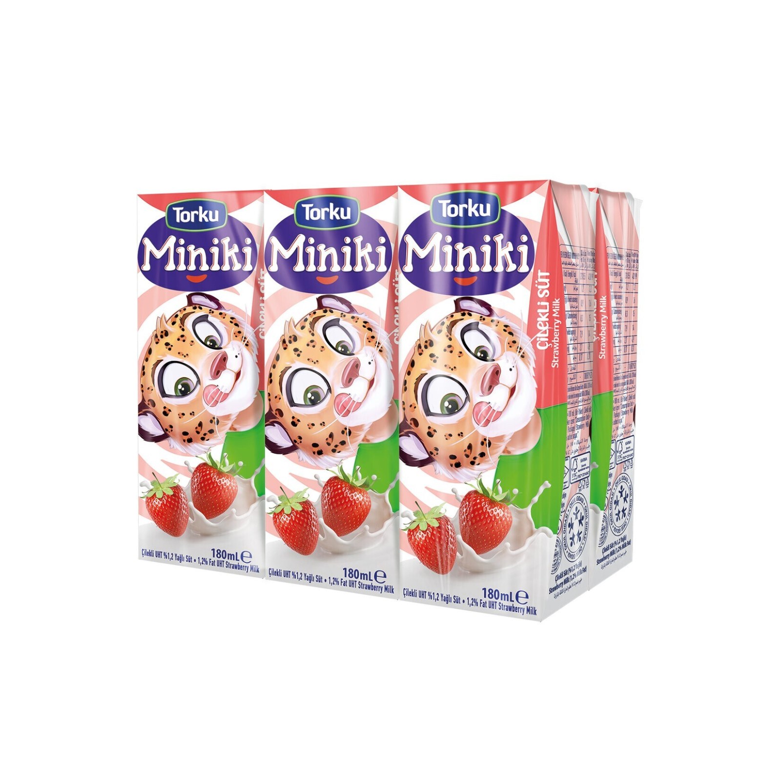 Çilekli Süt 180 Ml
