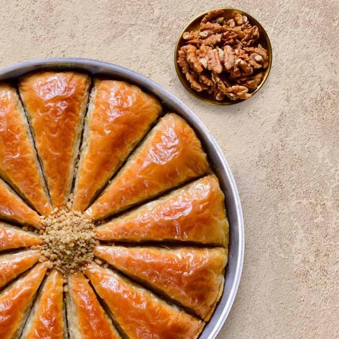 Cevizli Havuç Dilim Baklava (2 Dilim)
