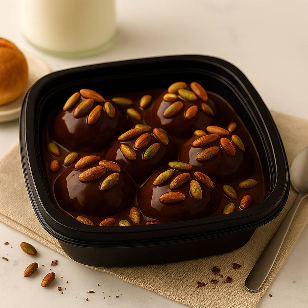 Antep Fıstıklı Profiterol (6 Top)