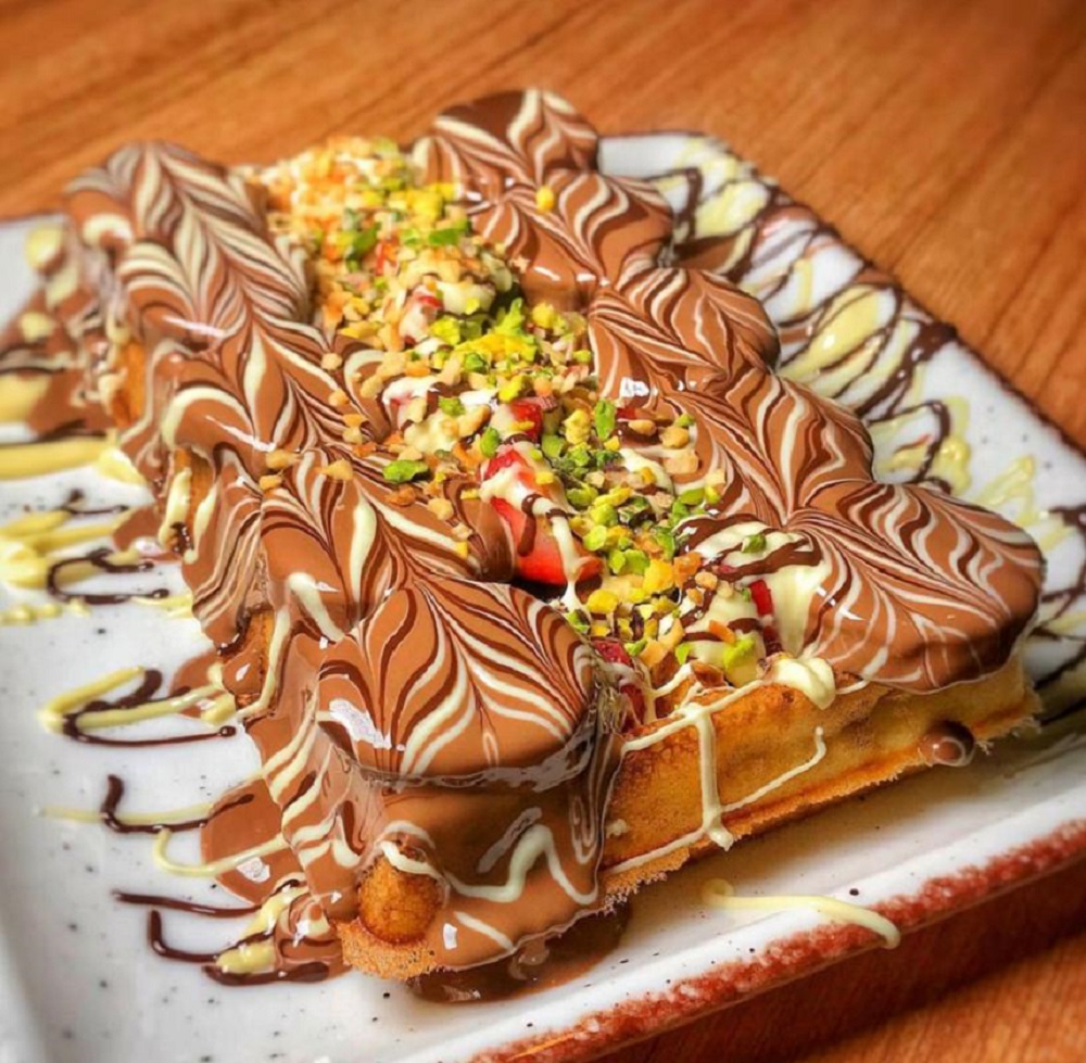 Special Kremalı Waffle
