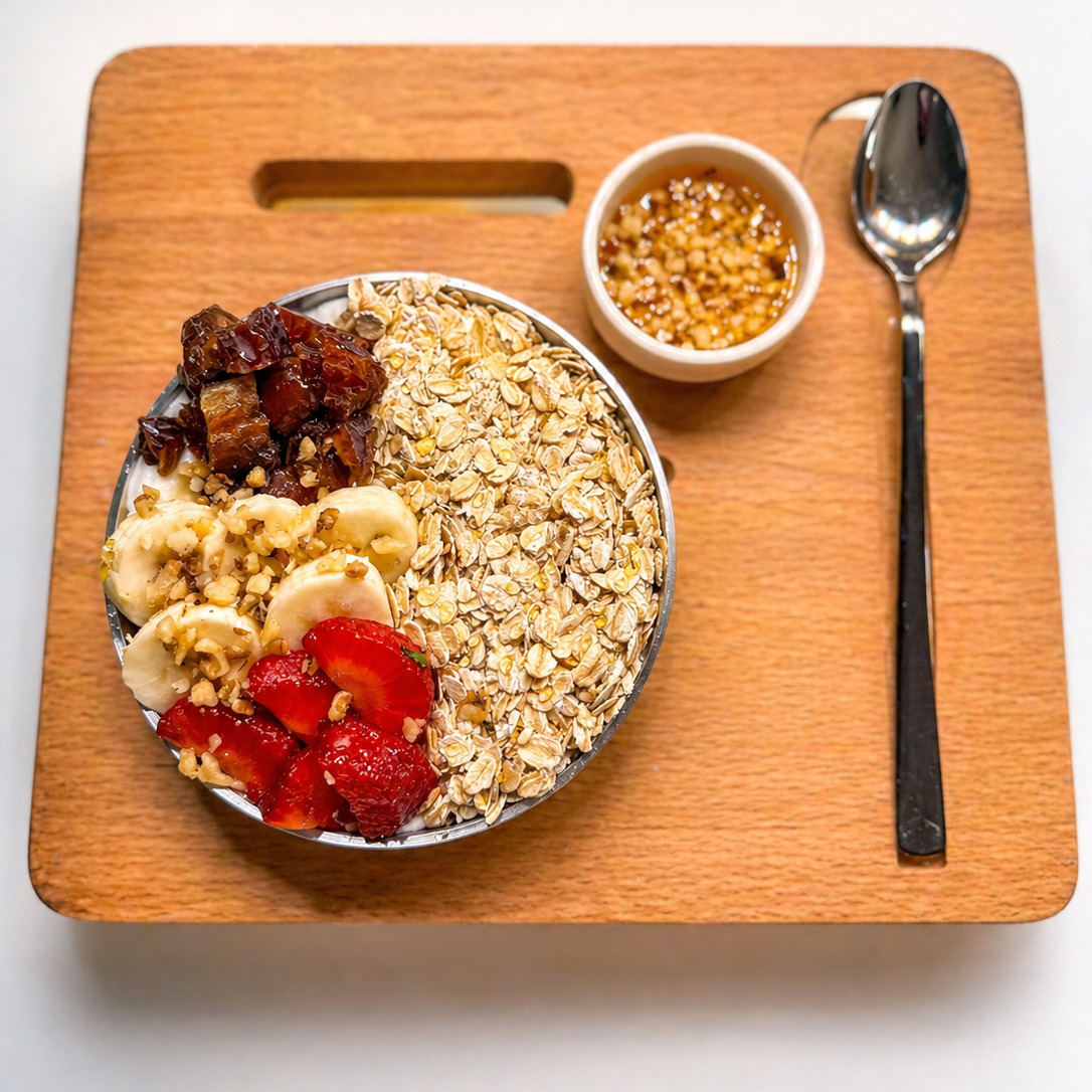 Strawberry Granola Bowl