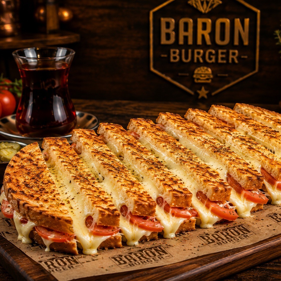 Kaşarlı Domatesli Tost