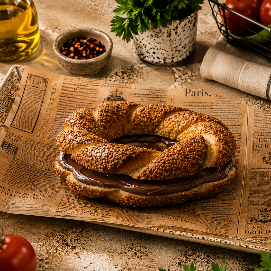 Çikolatalı Simit