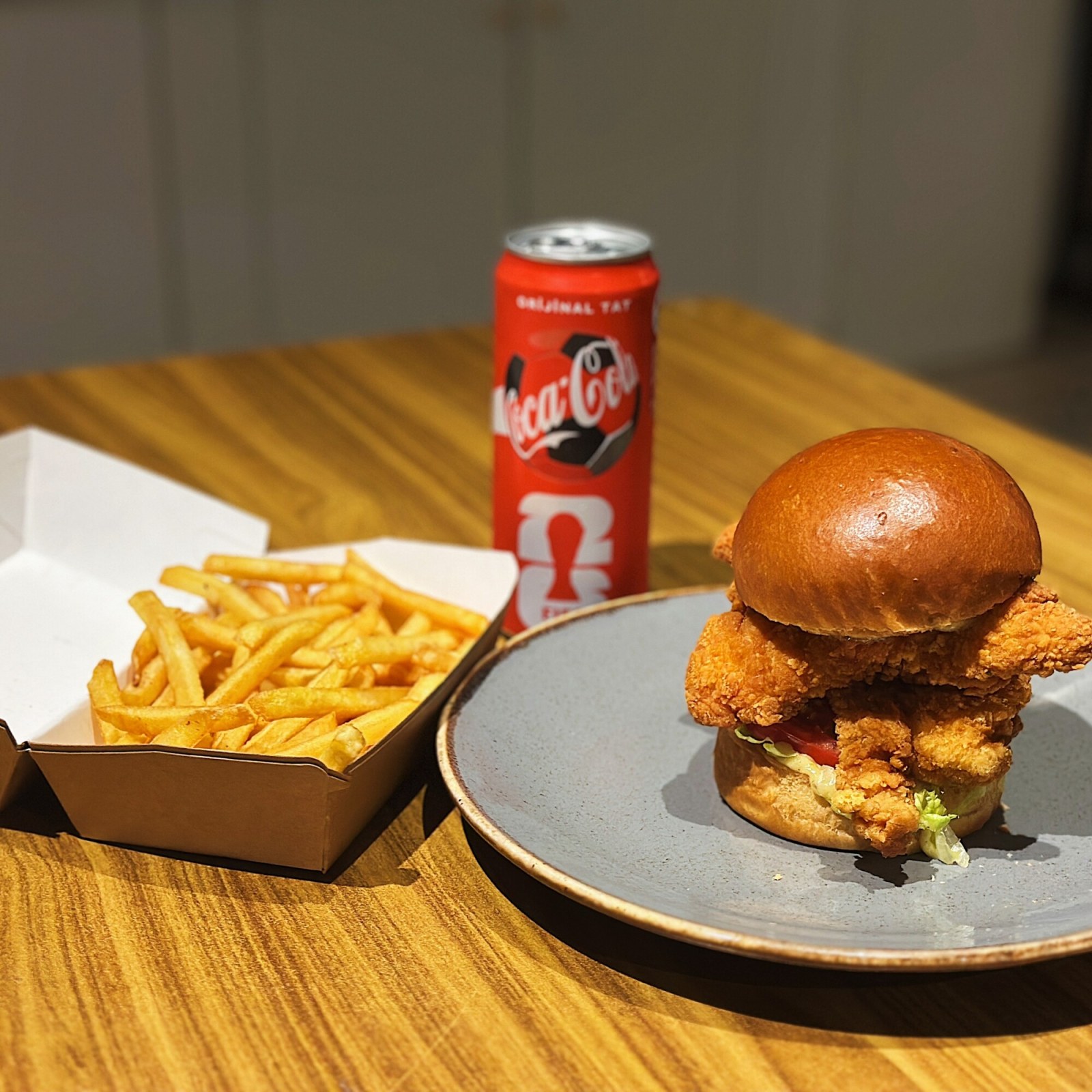 Chicken Burger Menü