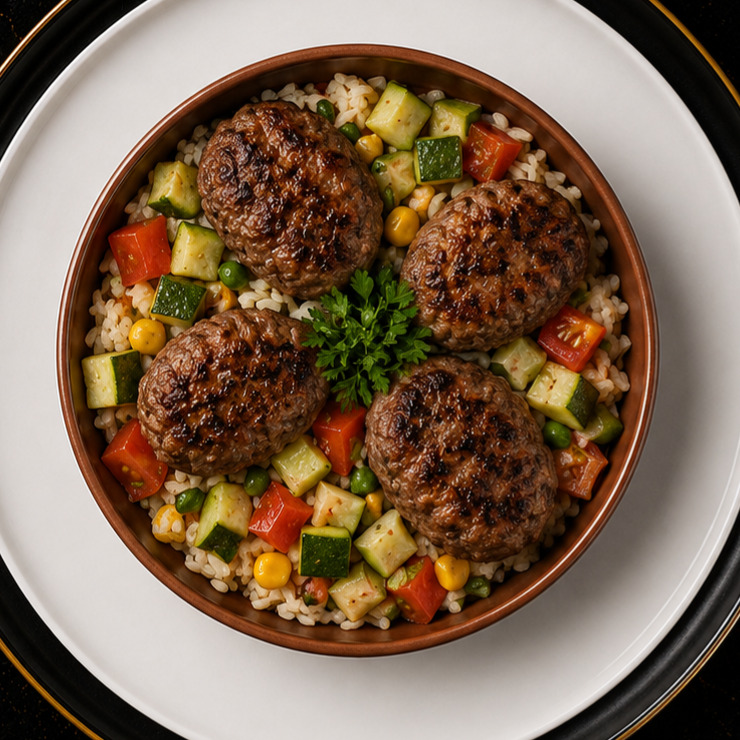 Izgara Köfteli Salata