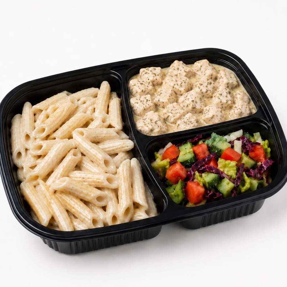 Kekikli Soslu Tavuk & Penne Makarna