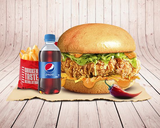 Hot Chıtır Burger ( Özel Brioche Ekmeği İle ) Menü