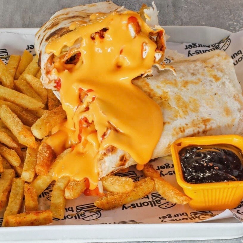 Cheddarlı Çıtır Wrap