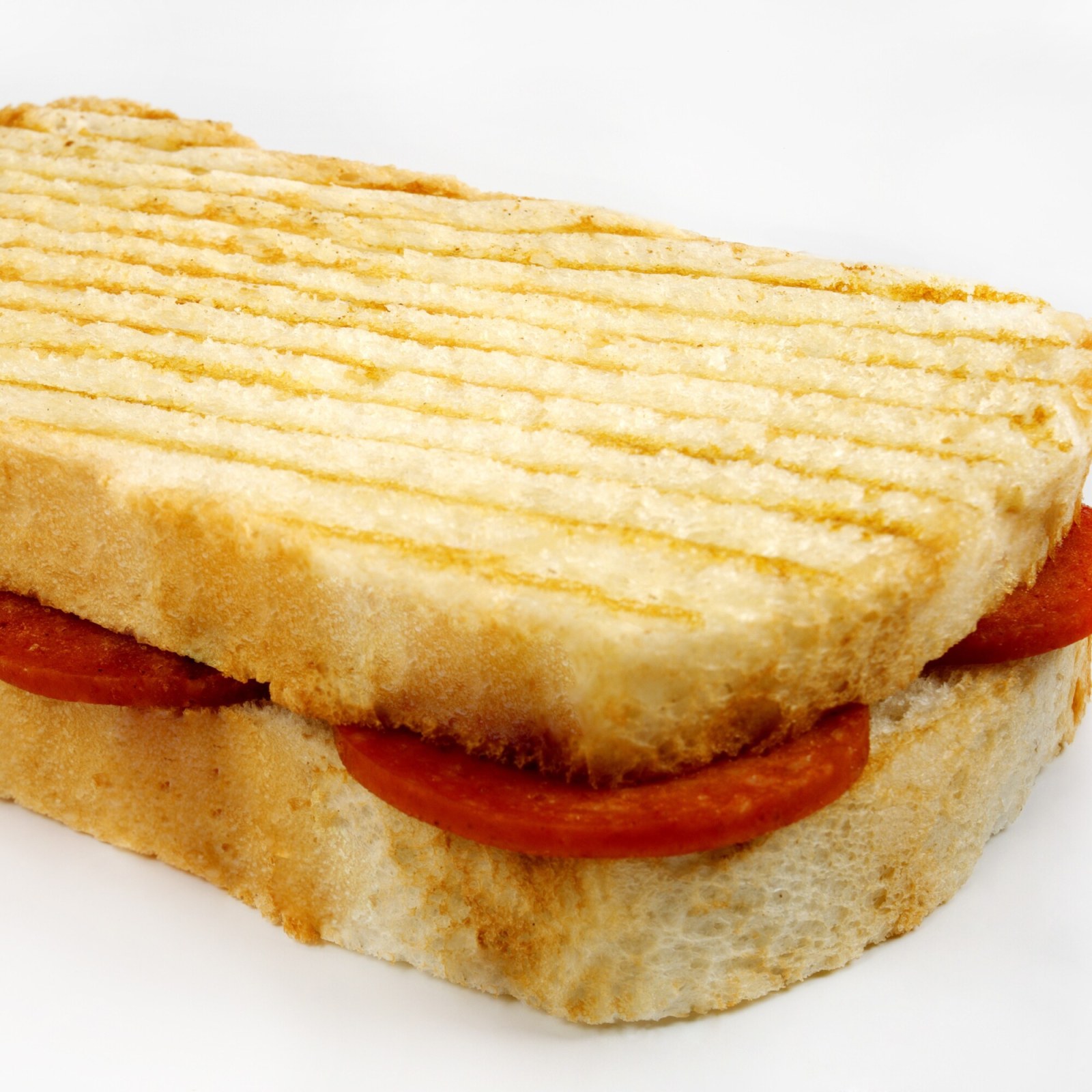 Sucuklu kare Tost
