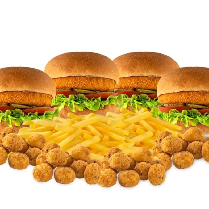 Combo Chicken Burger Menü