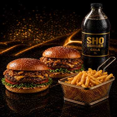 2 Adet Beef Burger Menü