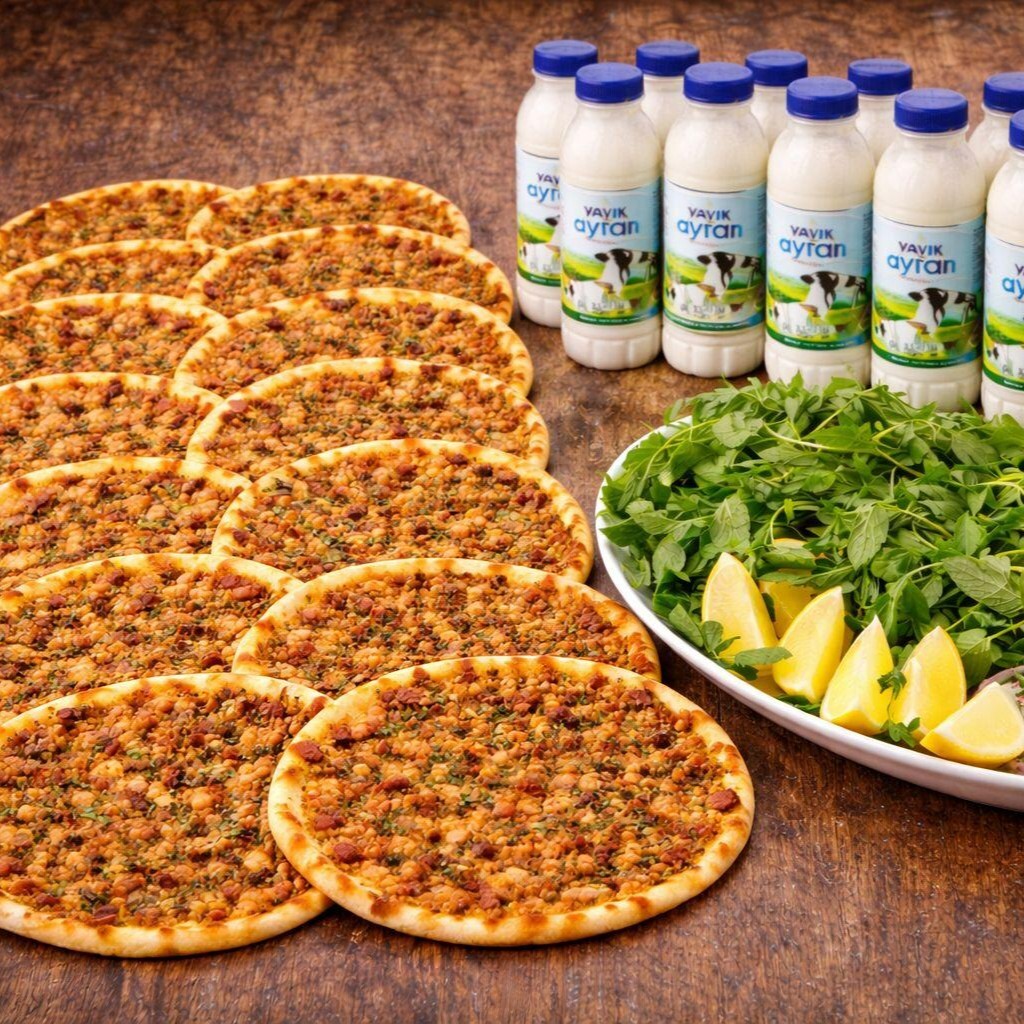 5'li Lahmacun Menü