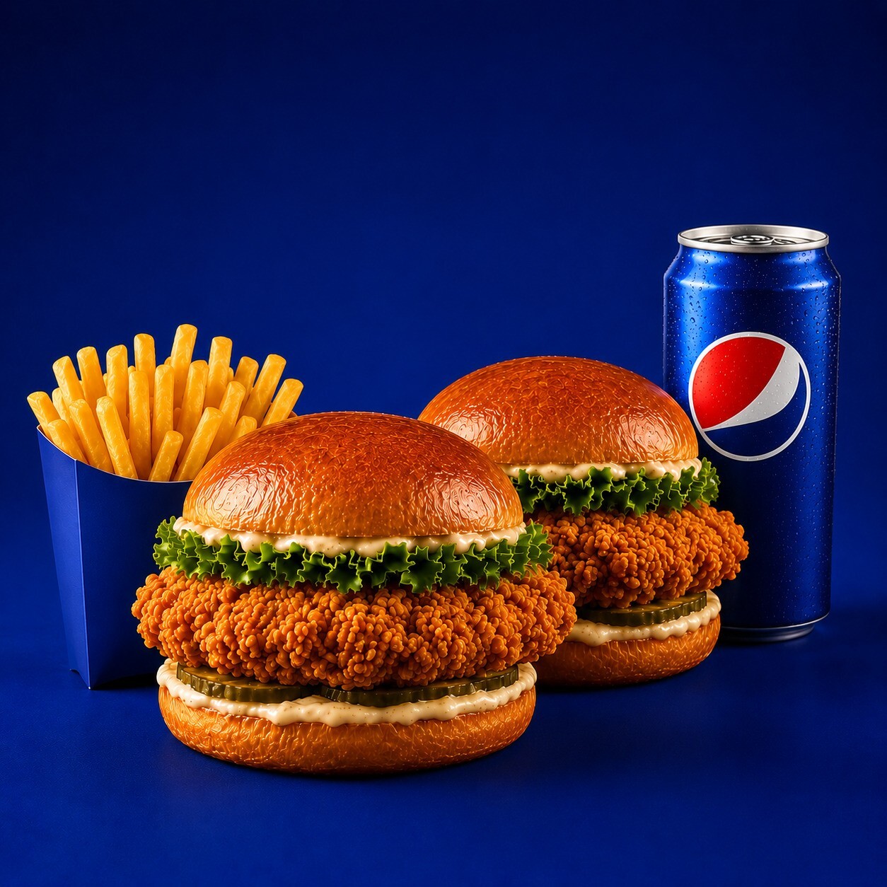 Süper Crispy Menü