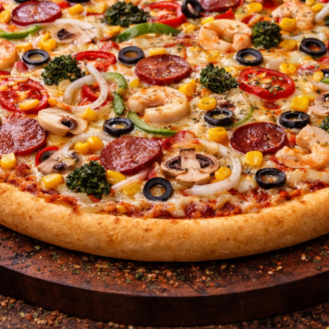Bahçeden Pizza (Büyük Boy)