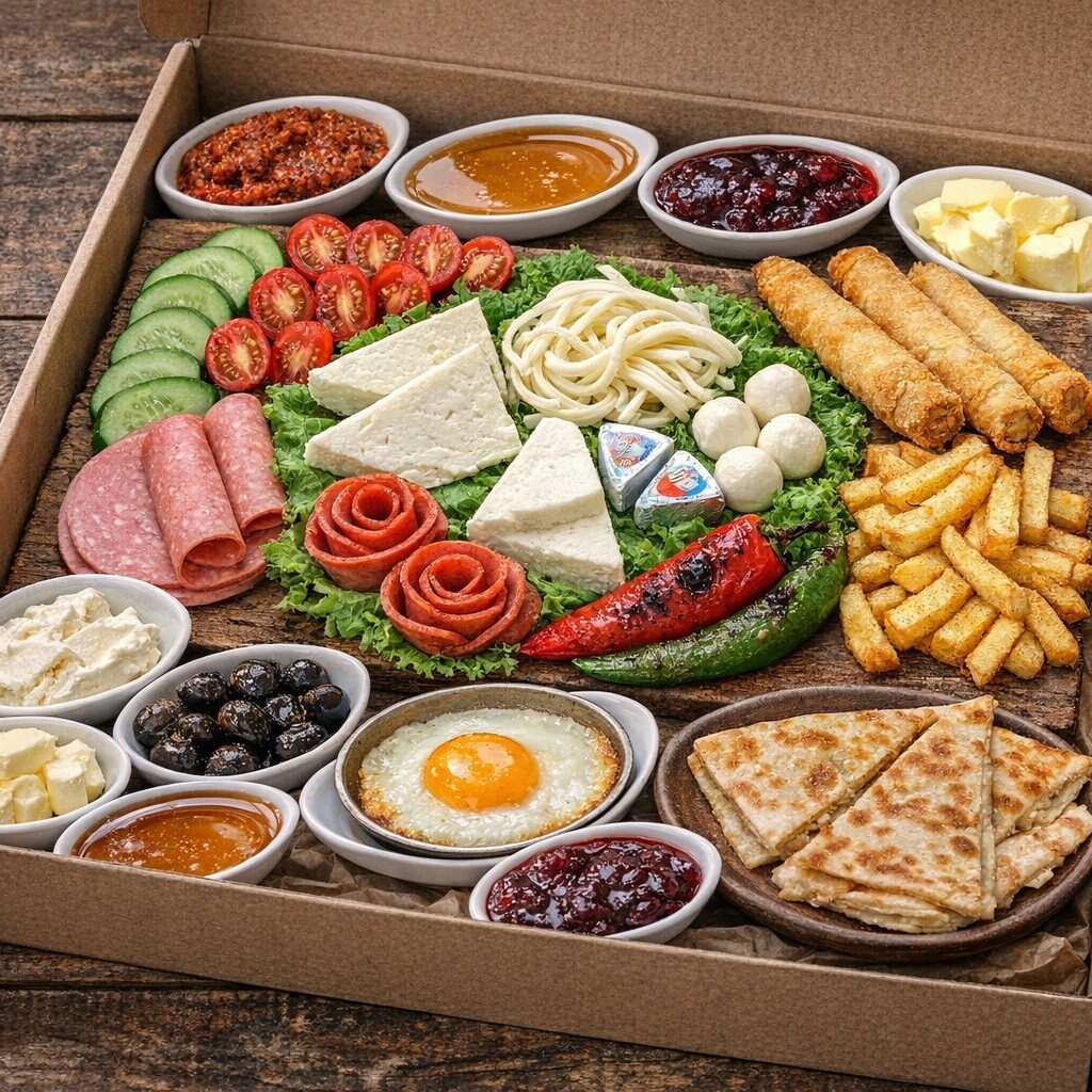 Serpme Kahvaltı ( İki Kişilik)